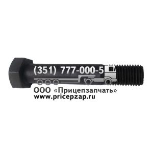Болт сайлентблока полурессоры M30X170-8.8/Ø 62