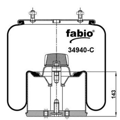 Пневмоподушка 940mb стальной стакан Пневмоподушка 940mb стальной стакан