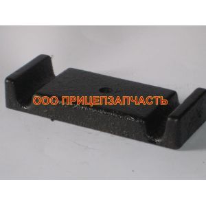 Накладка крепления рессоры верхняя ЧМЗАП 99858-2912420-10 Накладка крепления рессоры верхняя ЧМЗАП 99858-2912420-10