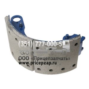 Колодка тормоза с накладками 9906, 99858, 99859