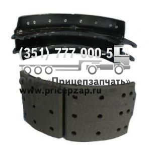 Колодка тормоза с накладками А0860