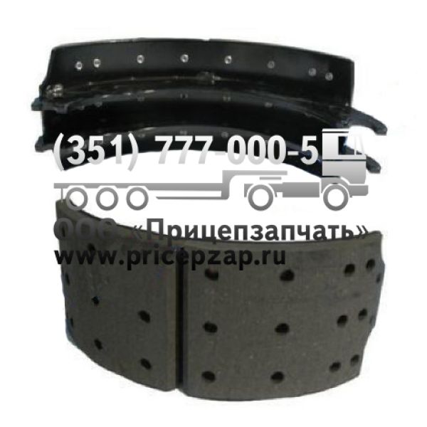 Колодка с накладками СЗАП А0860